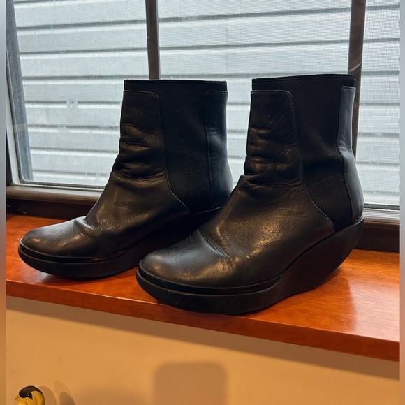 Camper wedge platform Chelsea bootie - Picture 4 of 11